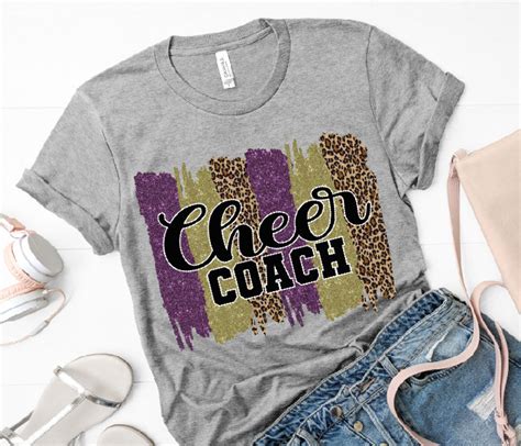 professional cheer coach shirts